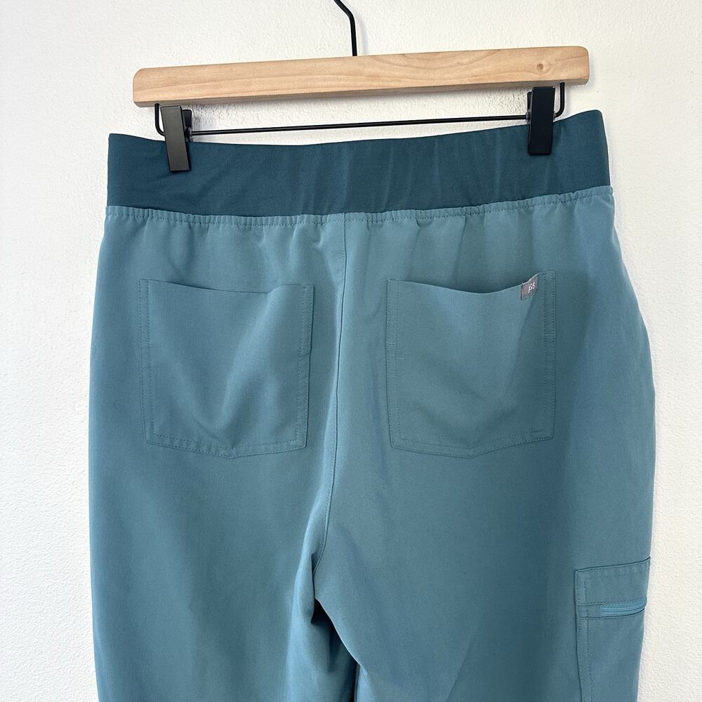 FIGS Zamora Joggers Hydrogreen Technical Scrub Pants Sz L Petite Medical Nurse - Picture 12 of 16